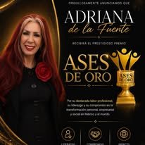 Reconocimiento profesional a Adriana de la Fuente
