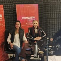 Participación de Adriana de la Fuente en jornada de medios